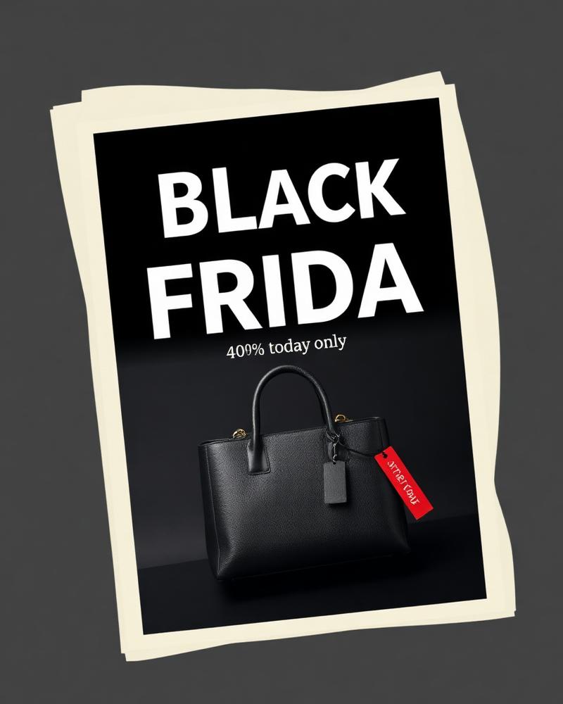 Black Friday Drop — Retail email template
